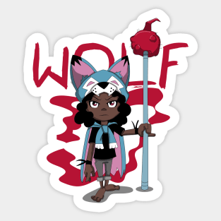 Wolf Sticker